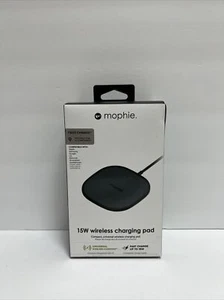 mophie - 15W Wireless Charging Pad - Black- OPENBOX - Picture 1 of 4