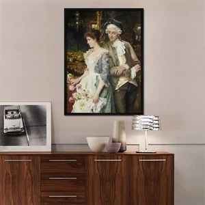 3D Vintage Painting 545 Fake Framed Poster Home Decor Print Painting Unique Art  - Bild 1 von 11