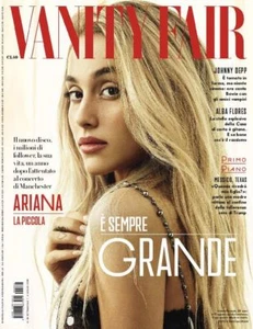 Vanity Fair Magazine Italia Italy Ariana Grande Johnny Depp Alba Flores NEW - Picture 1 of 1