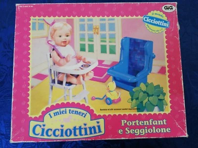 I miei teneri cicciottini portenfant e seggiolone galoob gig vintage anni 80  - Immagine 1 di 4