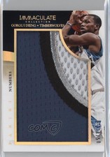 2013-14 Panini Immaculate Team Logos Numbers /50 Gorgui Dieng #60 Rookie RC