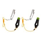 2 Pcs  Grip Plus Line Release, 17 Inches Downrigger Release Stacker Clip1460