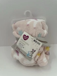 Parents Choice Walmart Pink Unicorn Pegasus Stars Clouds Plush Baby Blanket T68 - Picture 1 of 2