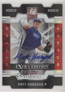 2009 Donruss Elite Extra Edition Status Signatures /50 Matt Hobgood #54 Auto