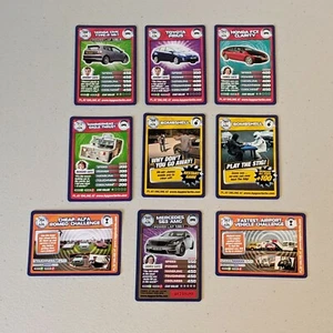 Top Gear Trading Cards Turbo Challenge Extra! - 9 Cards Mixed, 1 Rare - Picture 1 of 3