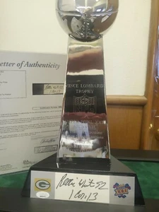 REGGIE WHITE AUTOGRAPHED PACKERS SUPER BOWL TROPHY - Picture 1 of 3