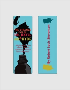 The Strange Case of Dr. Jekyll and Mr. Hyde by Robert Stevenson Bookmark Set - Picture 1 of 3