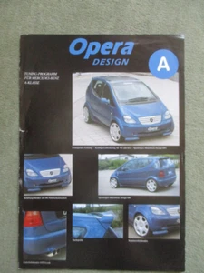 Opera Design Mercedes Benz A-Klasse W68 Tuning brochure - Bild 1 von 2