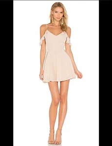 Amanda Uprichard Tate Dress In Color Bone Size Small - Picture 1 of 7