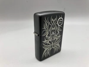 Zippo 28686 Black Matte Tattoo Mark Never Opened 2014 - Picture 1 of 5