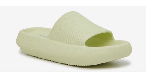 VANS NUOVO MIX N. 6 sandalo Syma Slide Comfort donna in schiuma colore verde chiaro con scatola