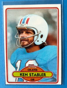 1980 Ken Stabler Topps #65 HOF Raiders Oilers NM J30 - Picture 1 of 2