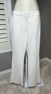 Pantaloni Aritzia Babaton avorio vita 28" taglia 8 eleganti pantaloni carriera TAGLIA 8 - Foto 1 di 14