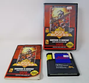 Buck Rogers Countdown to Doomsday SEGA Genesis 1991 Complete CIB - Picture 1 of 9