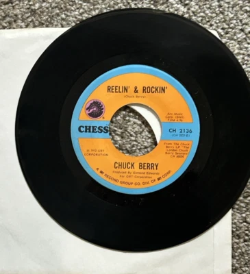 CHUCK BERRY * 45 * Reelin' & Rockin' * 1972 * EX * USA ORIGINAL CHESS Vinyl - Image 1 of 2