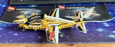 Lego Technic 42044 Düsenflugzeug Jet vollständig komplett 2 in 1 herausklappbar - Bild 1 von 4