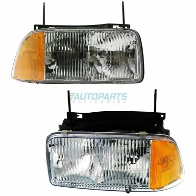 Novo conjunto de lâmpada de halogênio lado direito e esquerdo compatível com 1994-1997 GMC Sonoma Jimmy - Imagem 1 de 4