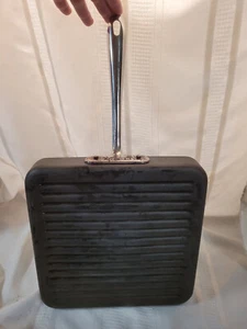ALL-CLAD 11" Square Ribbed Griddle damaged curved bottom, CAMPING use READ - Bild 1 von 12