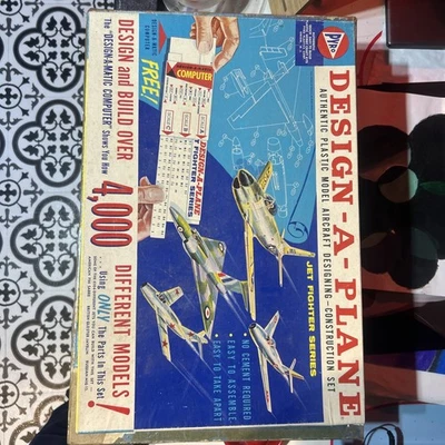 Vintage 1960 Pyro 1/48 Scale Design A Plane Jet Fighter Series Kit - Image 1 of 4