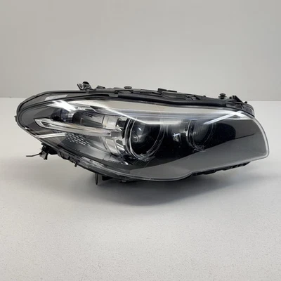 Cabezal de faro delantero derecho adaptable HID OEM BMW M5 528 535 550 F10 14-16 Foto 1 de 4