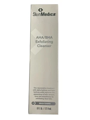 Limpiador facial exfoliante SkinMedica AHA/BHA - 6 OZ - Caja sellada nueva Foto 1 de 2