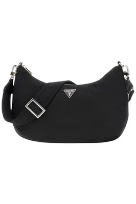 Bolso de hombro Guess Eco Gemma Hobo negro Foto 1 de 2
