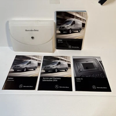 2016 Mercedes Benz Sprinter van operators manual & case - Image 1 of 4