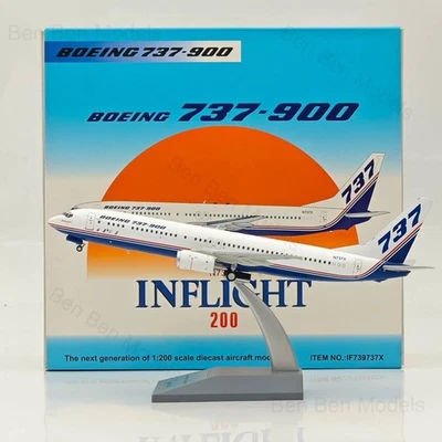 INFLIGHT 1:200 Boeing 737-900 'House Color' / N737X / IF739737X / WITH STAND - Image 1 of 4