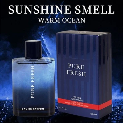 Мужская туалетная вода 3,4 унц - мужской одеколон - древесный и свежий мужской аромат - W - Изображение 1 из 4