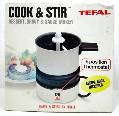 Tefal Cook and Stir Máquina de Salsa de Postre 8361 Nueva en Caja Sellada Foto 1 de 4