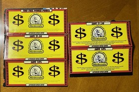 Nintendo Authorized Repair Center Yellow Nintendo NES