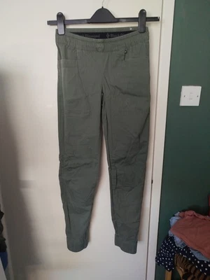 Black Diamond XS Climbing Trousers Olive Green In Great Condition! - Image 1 of 3