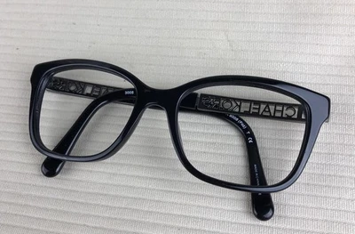 Michael Kors MK8008 3005 Foz Womens Black Gunmetal Eyeglasses Frames 52-17-135 - Image 1 of 4