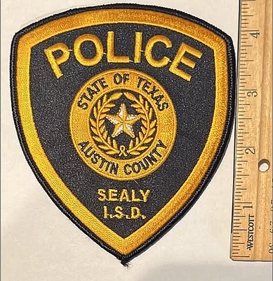 Parche de policía de AUSTIN County Texas SEALY ISD Foto 1 de 3