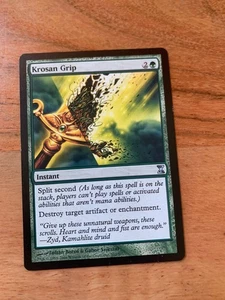 x1 MTG Krosan Grip LP Time Spiral 1x Magic the Gathering MTG - Picture 1 of 1