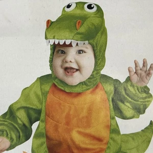 BABY T-REX 6-12M Infant & Toddlers Costume Dinosaur NEW Halloween Dress Up C6 - Picture 1 of 4