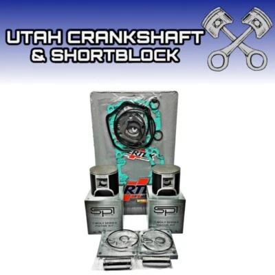 SKI-DOO 500SS 600 .20 OVER SPI PISTONS WINDEROSA TOP END GASKET KIT 1999-2014 - Image 1 of 2