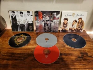 Jonas Brothers CD/DVD Lot: A Little Bit Longer & Lines, Vines, and Trying Times - Imagen 1 de 5