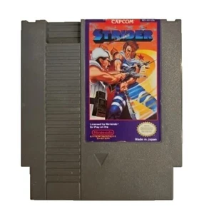Vintage STRIDER NES Nintendo GAME Cart Cartridge 1989 Tested - Picture 1 of 4
