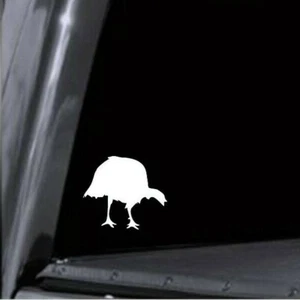 Calcomanía de vinilo de caza de pavo salvaje pegatina #2 Tom Gobbler taza de ventana para comer EE. UU. - Imagen 1 de 4
