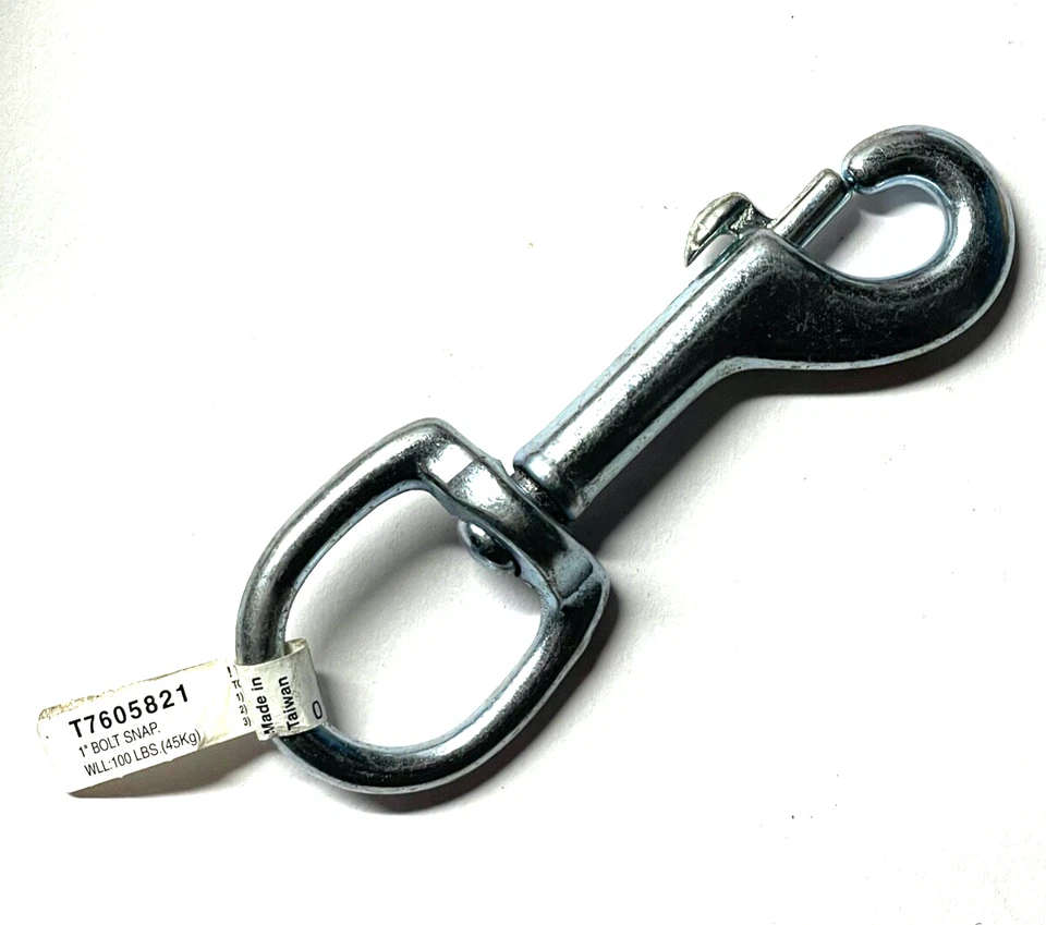 Campbell T7605821 1" Swivel Round Eye Snaps 100 lbs - Image 1 of 1