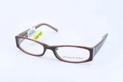 Gafas Elizabeth Arden EA1902A-1 Demi marrón rectangular para mujer borde completo 52-17-130 Foto 1 de 4