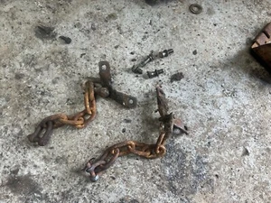 Ford 3000 Pre Force Check Chains And Brackets And Bolts - Picture 1 of 9