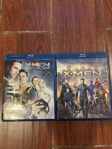 X-Men: First Class Blu-ray Disc, (2011) And X-men Days Of Future Past. Like New. - Picture 1 of 4