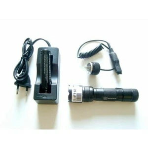 SOFTAIR JS-TACTICAL TORCIA RICARICABILE A LED 200 LUMEN FULL METAL JS-FT180 - Zdjęcie 1 z 1