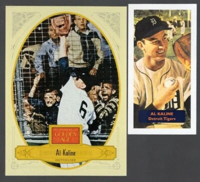 Al Kaline Lot of 2 2012 Panini Golden Age /2009 UK Issue Score Caplin & Rosetti - Image 1 of 2