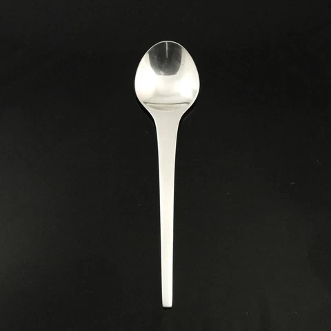 Georg Jensen Silver Compote Spoon 161 - Caravel Cover