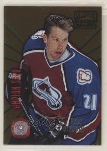 1996-97 Pinnacle Zenith Champion Salute Promo Peter Forsberg #9 HOF