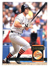 PAUL CAREY Baltimore Orioles 1994 Donruss Baseball Card #465