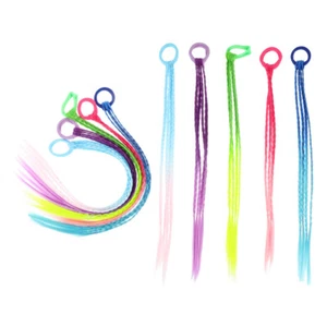 10 Pcs Women's Child Synthetic Ponytail Extension for Hair Extensions - Picture 1 of 12